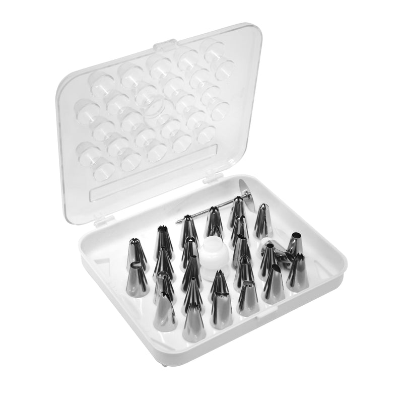 Set 24 beccucci con contenitore