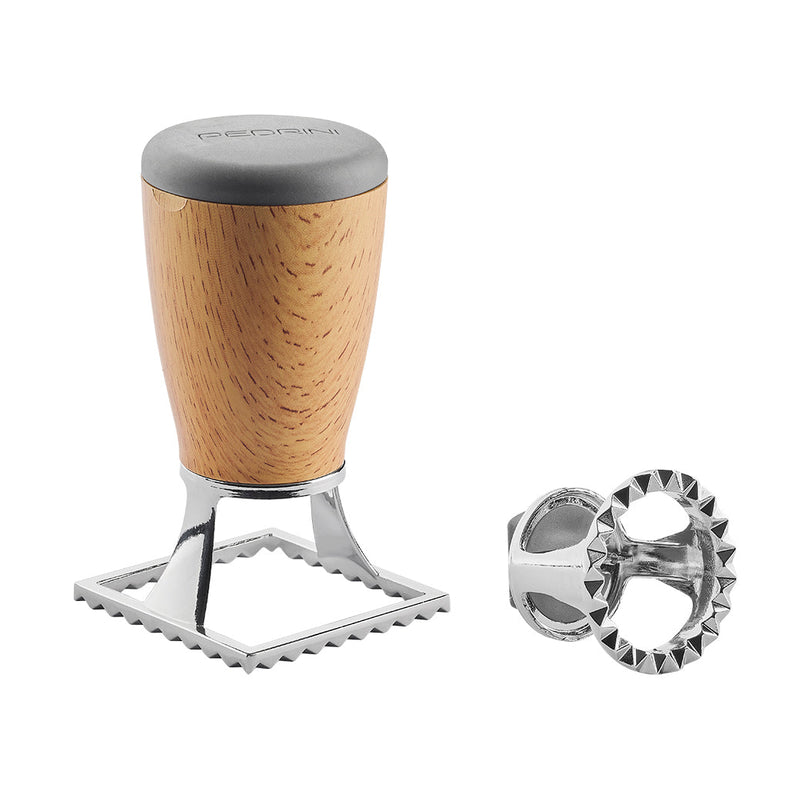 Taglia ravioli 2 in 1, (quadrato e tondo)