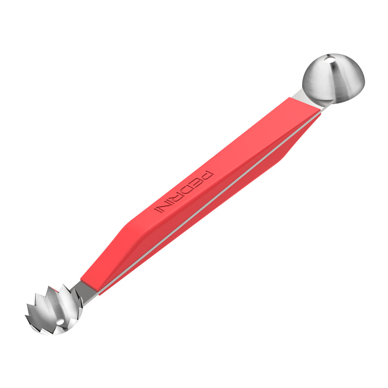 Leva picciolo scavino frutta, 2 in 1